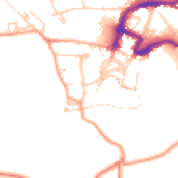 Daytime road noise heatmap for DL10 4RR