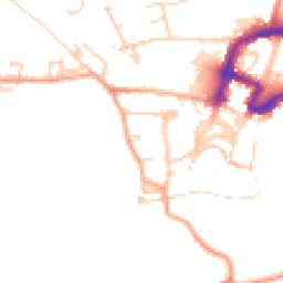 Daytime road noise heatmap for DL10 4RZ