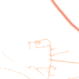 Daytime road noise heatmap for DL10 4TF