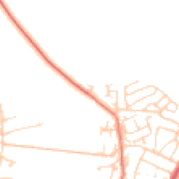 Daytime road noise heatmap for DL10 4US