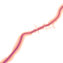 Daytime road noise heatmap for DL10 5DR
