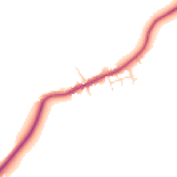 Daytime road noise heatmap for DL10 5EJ