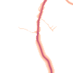 Daytime road noise heatmap for DL10 5JB