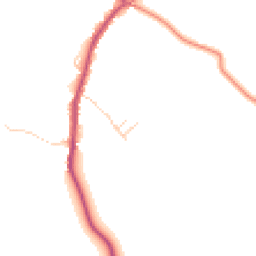 Daytime road noise heatmap for DL10 5JH