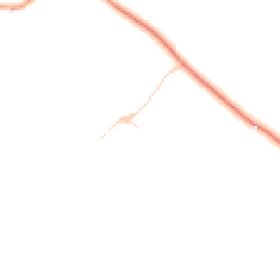 Daytime road noise heatmap for DL10 5JT