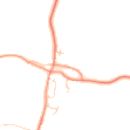 Daytime road noise heatmap for DL10 5LX