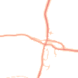 Daytime road noise heatmap for DL10 5LZ