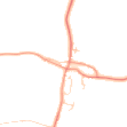 Daytime road noise heatmap for DL10 5NA