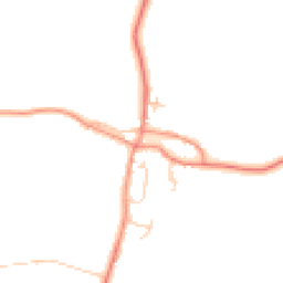 Daytime road noise heatmap for DL10 5NE
