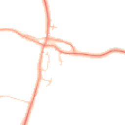 Daytime road noise heatmap for DL10 5NU