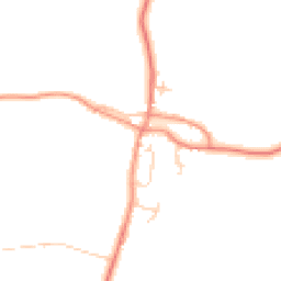 Daytime road noise heatmap for DL10 5PA