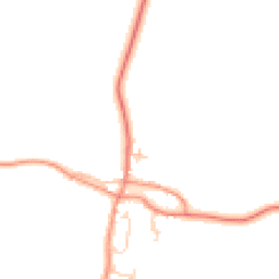 Daytime road noise heatmap for DL10 5QN