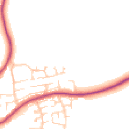 Daytime road noise heatmap for DL10 5QQ