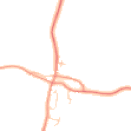 Daytime road noise heatmap for DL10 5QW