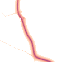 Daytime road noise heatmap for DL10 6AH