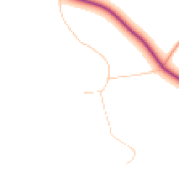 Daytime road noise heatmap for DL10 6AR