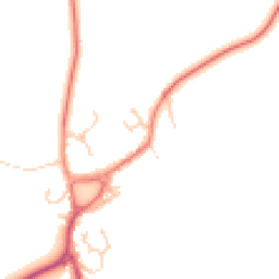 Daytime road noise heatmap for DL10 6EA