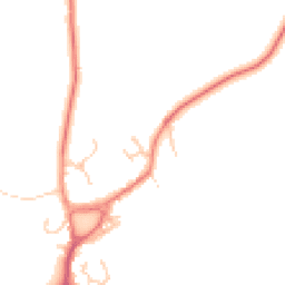 Daytime road noise heatmap for DL10 6EE