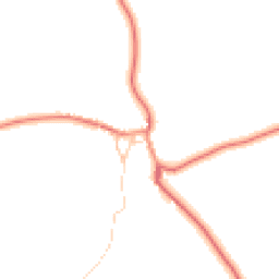 Daytime road noise heatmap for DL10 6QP