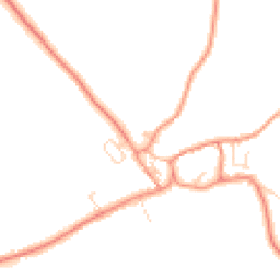 Daytime road noise heatmap for DL10 6SF