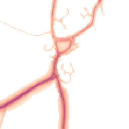 Daytime road noise heatmap for DL10 6TG