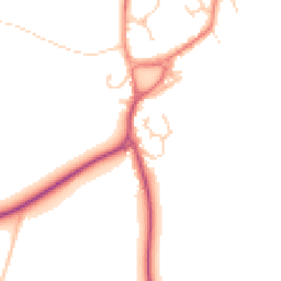 Daytime road noise heatmap for DL10 6TH