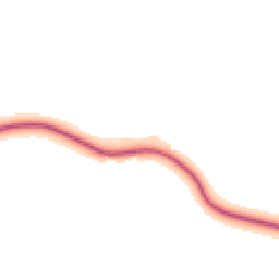 Daytime road noise heatmap for DL10 7EY
