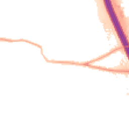 Night-time road noise heatmap for DL10 7HF