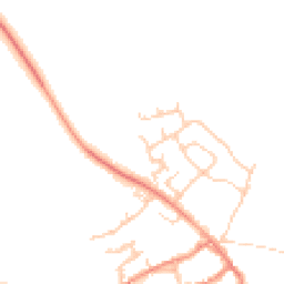 Daytime road noise heatmap for DL10 7PA