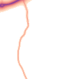 Daytime road noise heatmap for DL10 7PJ