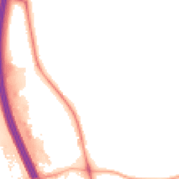 Night-time road noise heatmap for DL10 7TN