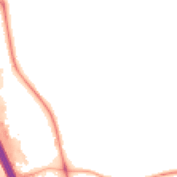 Night-time road noise heatmap for DL10 7TY