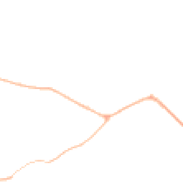 Night-time road noise heatmap for DL12 0AA