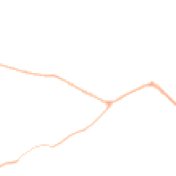 Night-time road noise heatmap for DL12 0AD