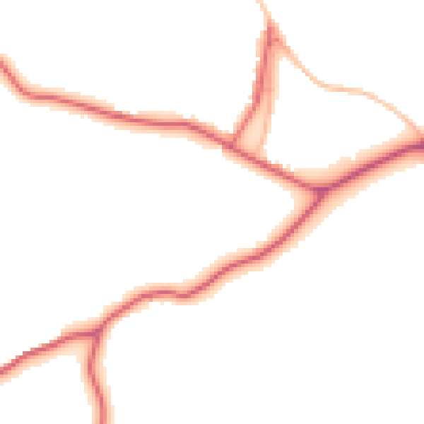 Daytime road noise heatmap for DL12 0AG