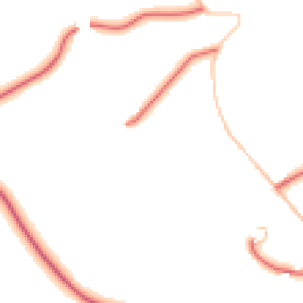 Daytime road noise heatmap for DL12 0AX