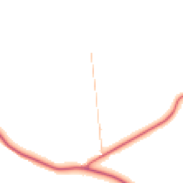 Daytime road noise heatmap for DL12 0BA