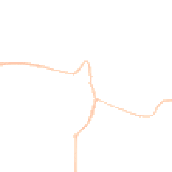 Night-time road noise heatmap for DL12 0BE