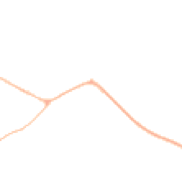 Night-time road noise heatmap for DL12 0BF