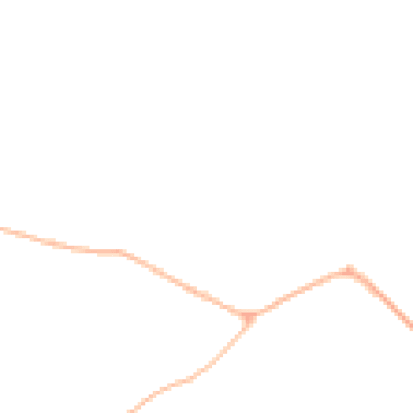 Night-time road noise heatmap for DL12 0BH