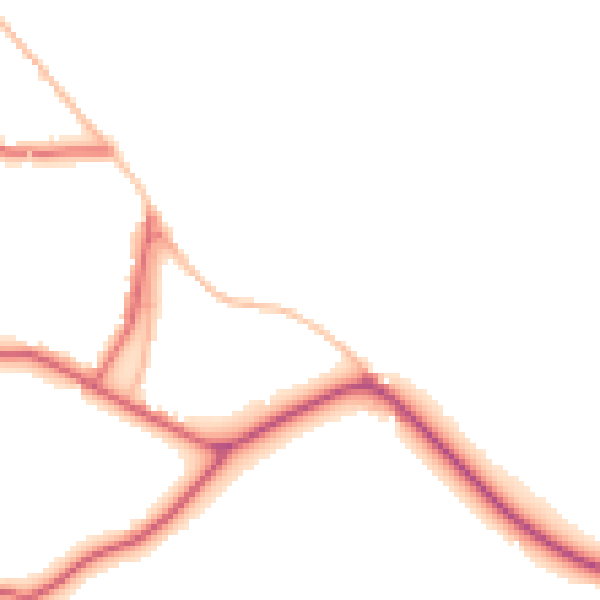 Daytime road noise heatmap for DL12 0DB