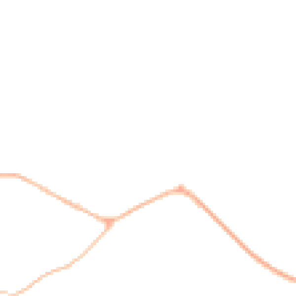 Night-time road noise heatmap for DL12 0DB