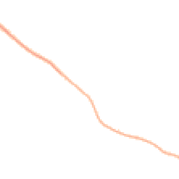 Night-time road noise heatmap for DL12 0EA