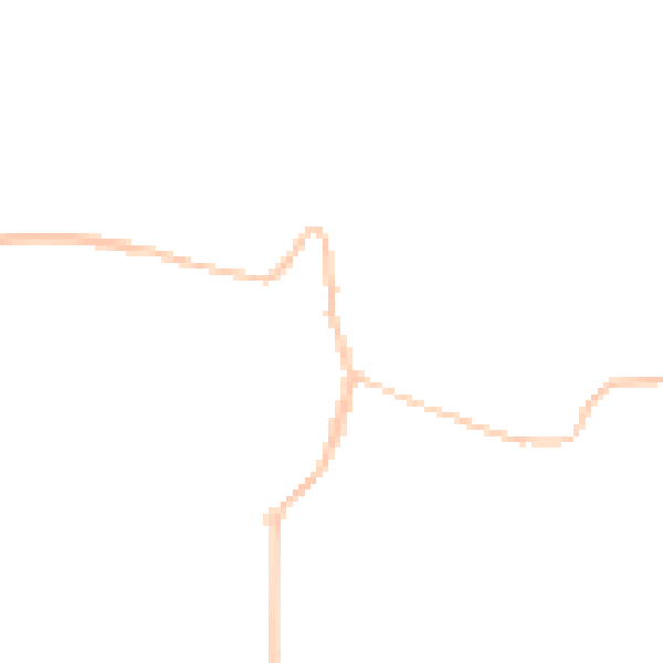 Night-time road noise heatmap for DL12 0RJ