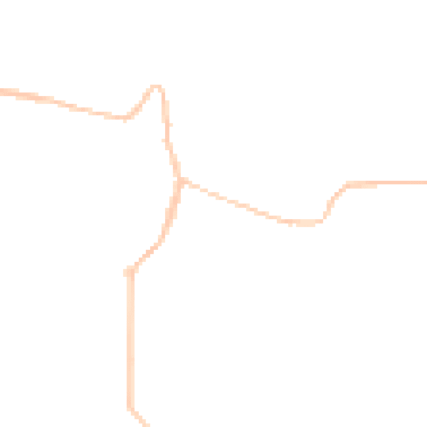 Night-time road noise heatmap for DL12 0SL
