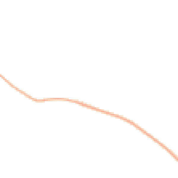 Night-time road noise heatmap for DL12 0XE