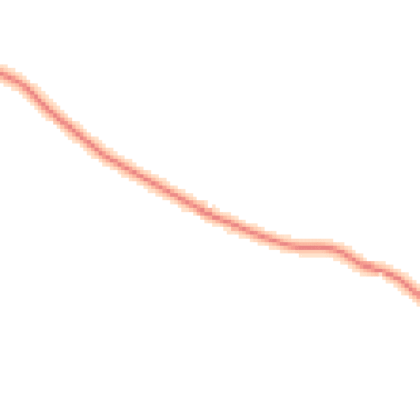 Daytime road noise heatmap for DL12 0YB