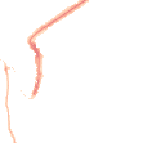 Night-time road noise heatmap for DL12 8JR