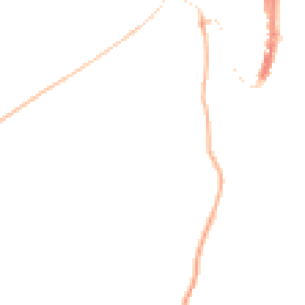 Night-time road noise heatmap for DL12 9AF