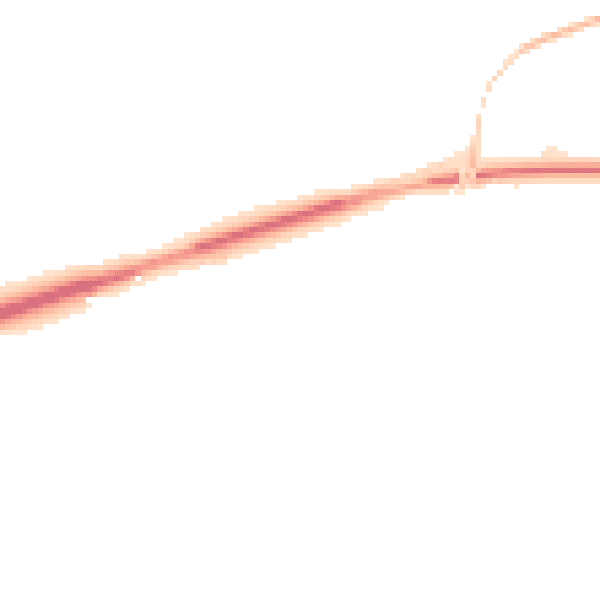 Night-time road noise heatmap for DL12 9LD